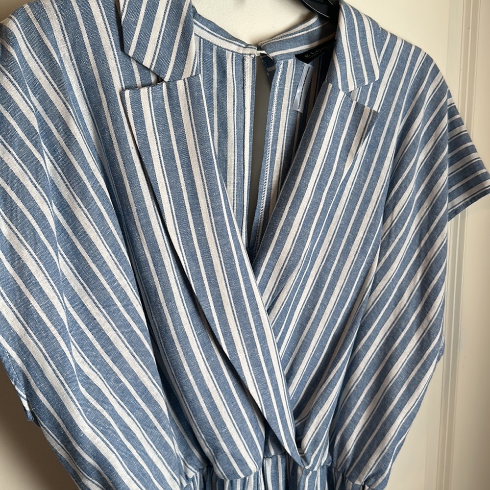 Striped jumpsuit - Picture 2 of 6